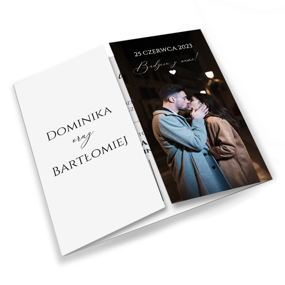 Zaproszenia Ślubne Bianka