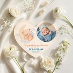 Podziękowania dla gości magnesy na Chrzest