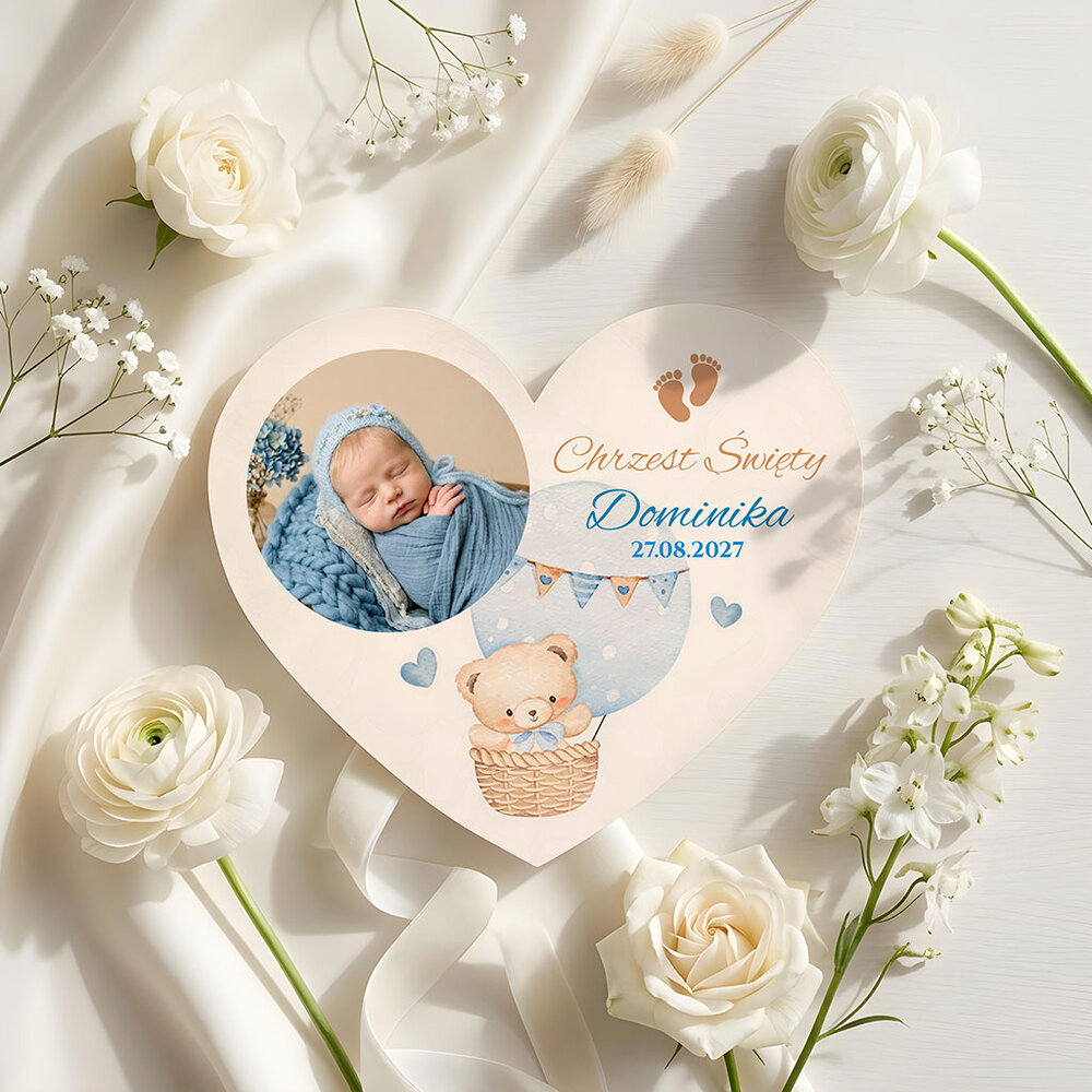 Podziękowania dla gości magnesy na Chrzest