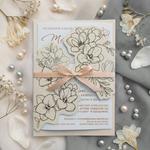 Zaproszenia ślubne z wkładką - Arkadia2