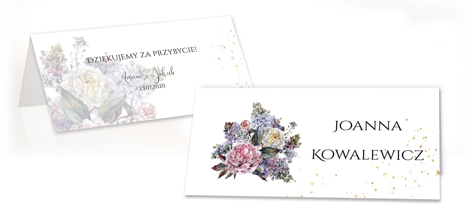 Winietki na stół - Ariana