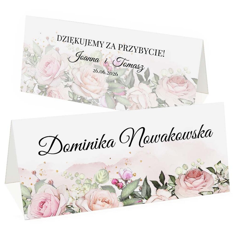 Winietki na stół - Wera