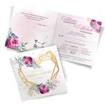 Próbki Złocone Zaproszenia Ariana2