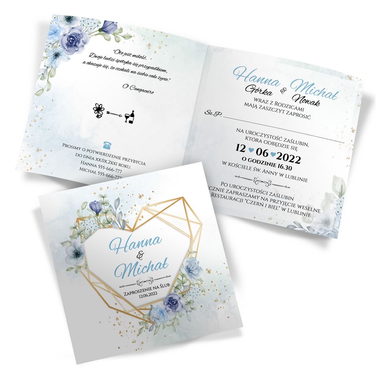 Zaproszenia Ślubne Adela