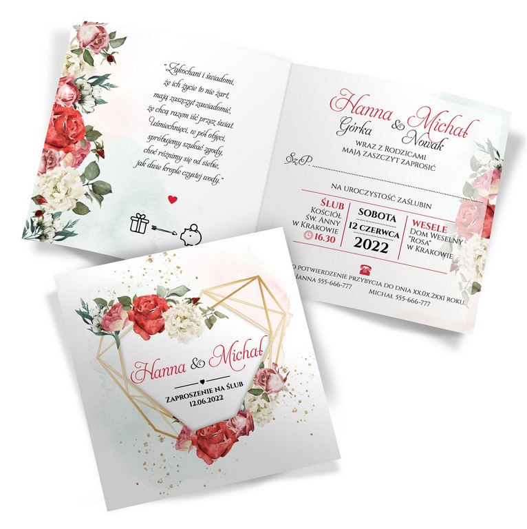 Zaproszenia Ślubne Adela