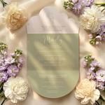 Zaproszenia na chrzest wycięcie w chmurkę - Rumi