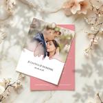 Zaproszenia ślubne ze zdjęciem - Ester