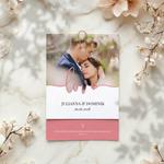 Zaproszenia ślubne ze zdjęciem - Ester