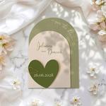 Zaproszenia ślubne zaokrąglone - Pelumi