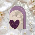 Zaproszenia ślubne zaokrąglone - Pelumi