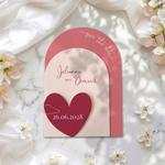 Zaproszenia ślubne zaokrąglone - Pelumi