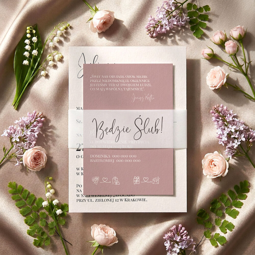 Zaproszenia Ślubne Eliana