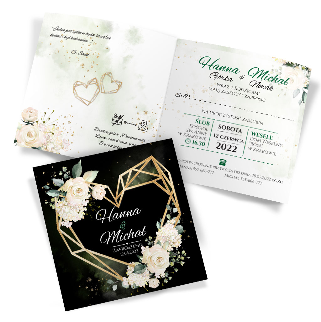Zaproszenia Ślubne Ariana4