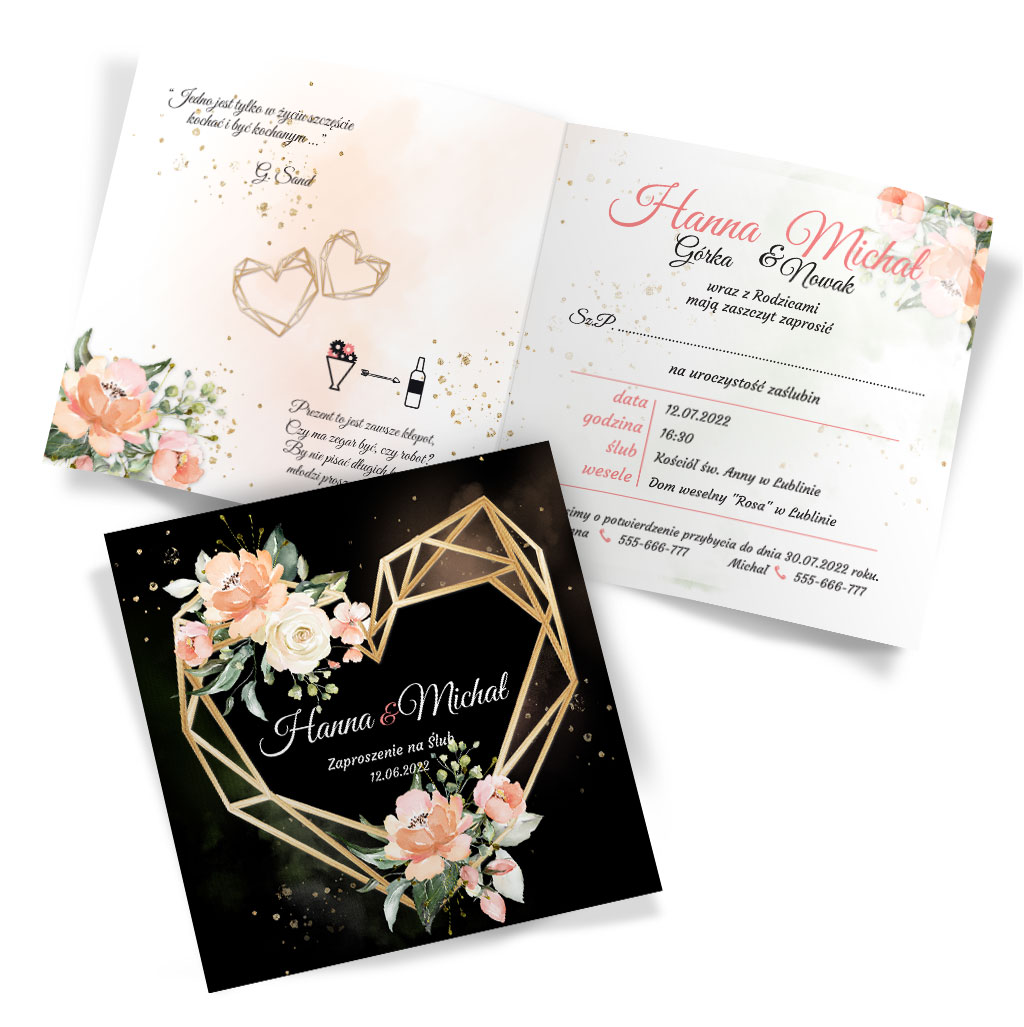 Zaproszenia Ślubne Ariana4