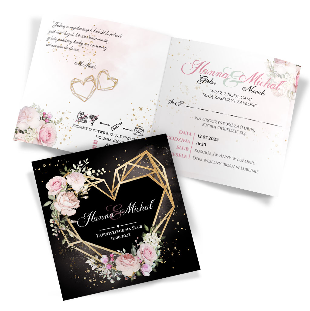 Zaproszenia Ślubne Ariana4