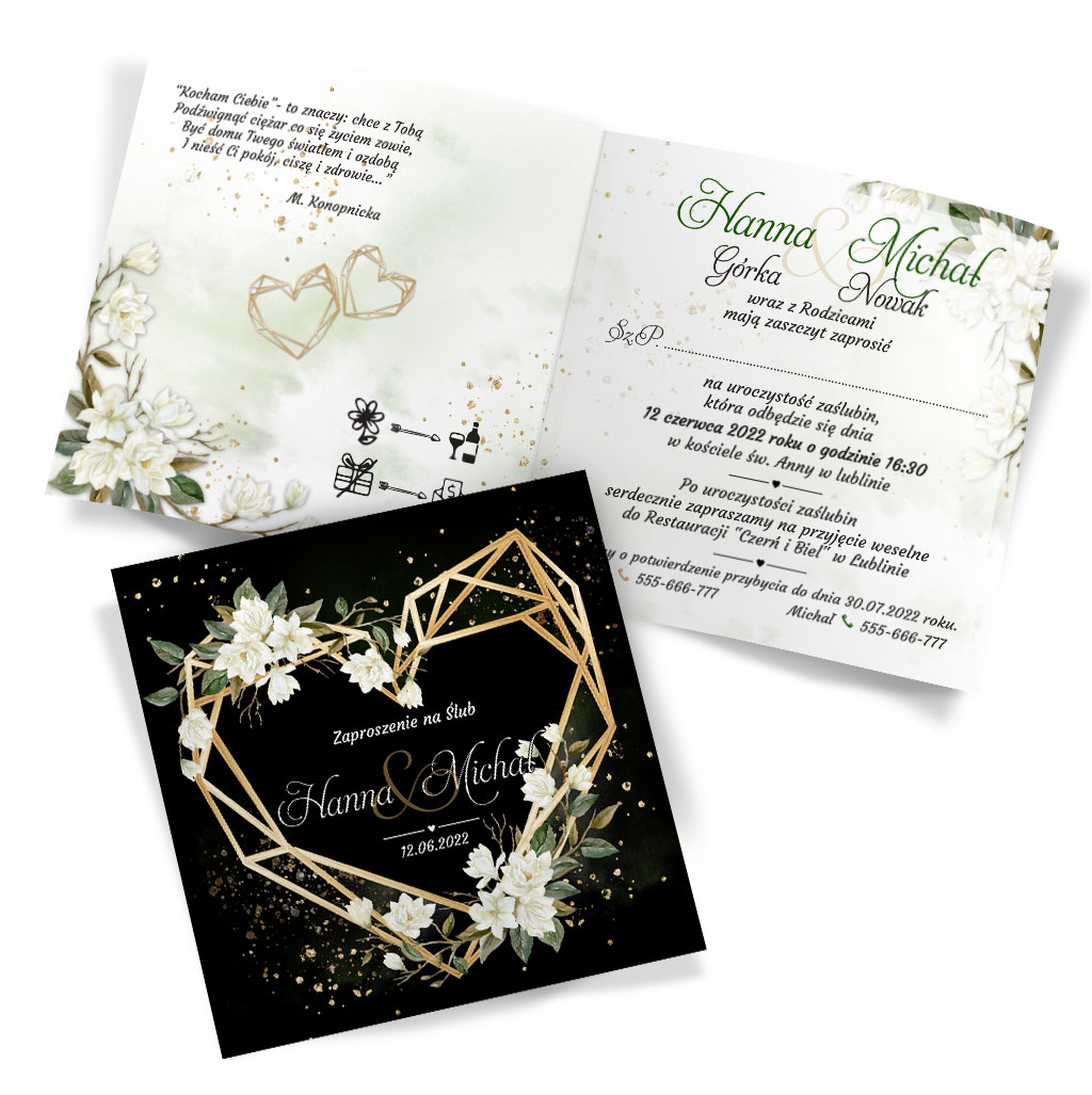Zaproszenia Ślubne Ariana4