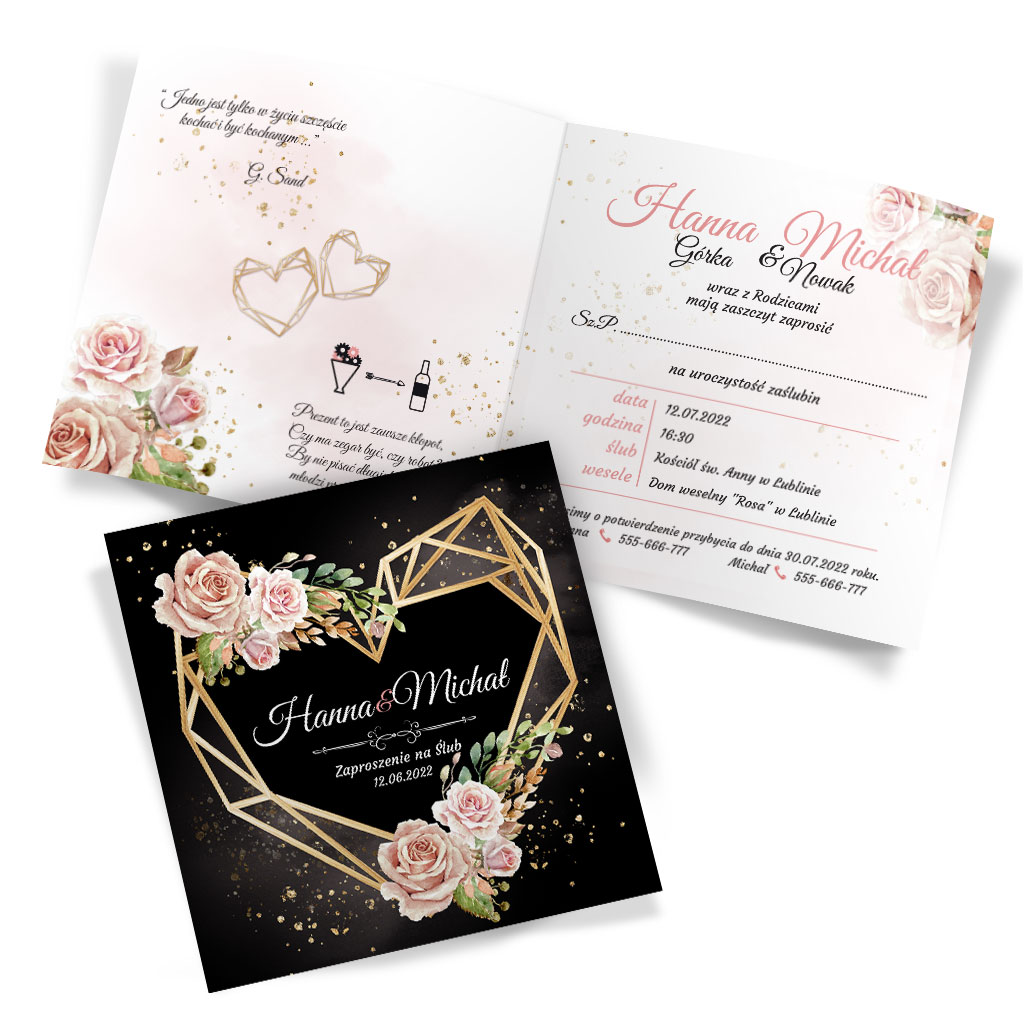 Zaproszenia Ślubne Ariana4