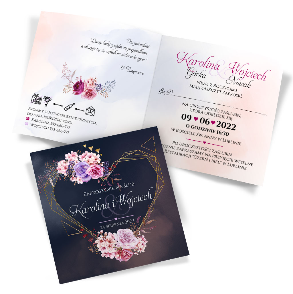 Zaproszenia Ślubne Florencja