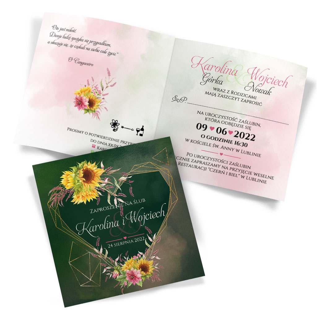 Zaproszenia Ślubne Florencja