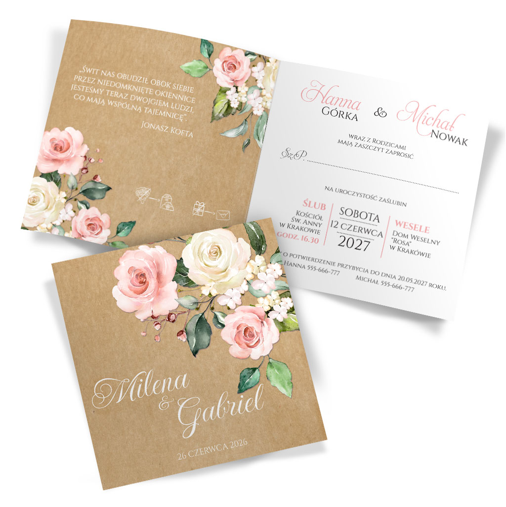 Próbki Zaproszeń Helen