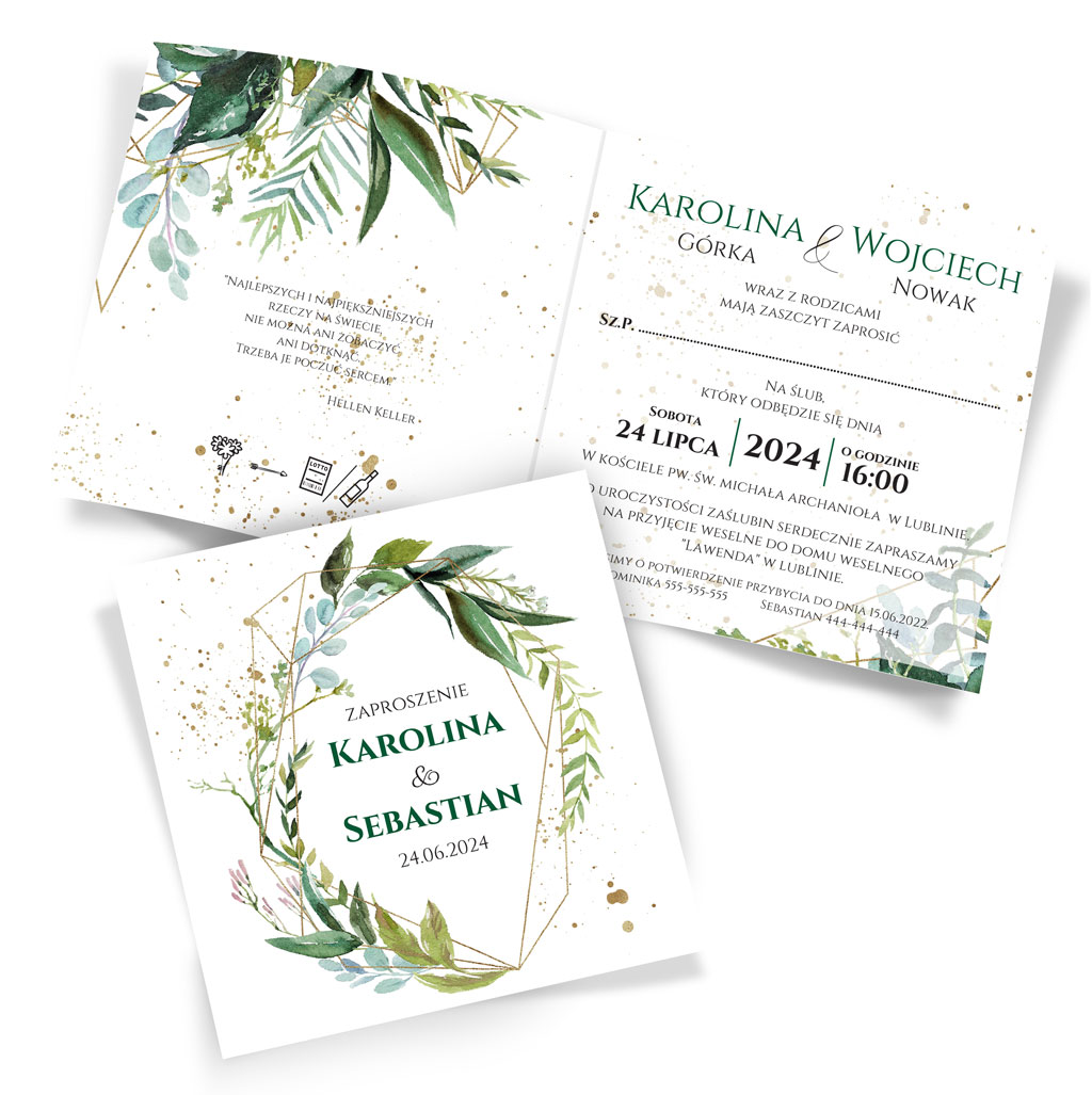 Zaproszenia Ślubne Ines