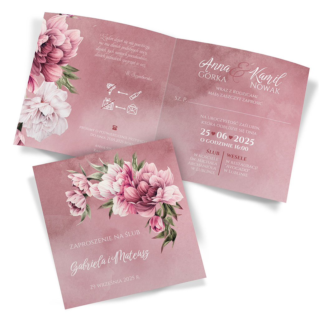 Zaproszenia Ślubne Irelia