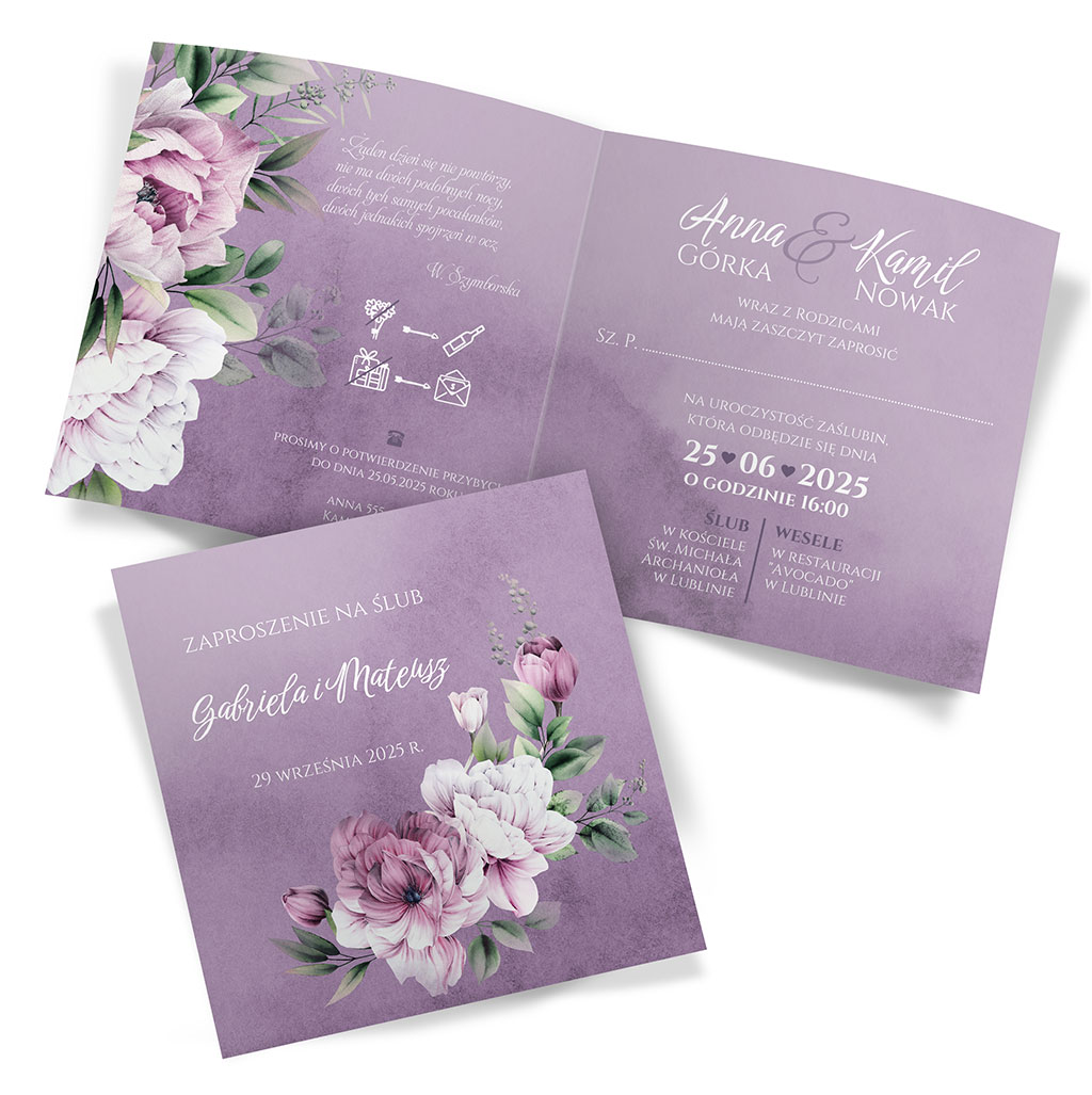 Zaproszenia Ślubne Irelia