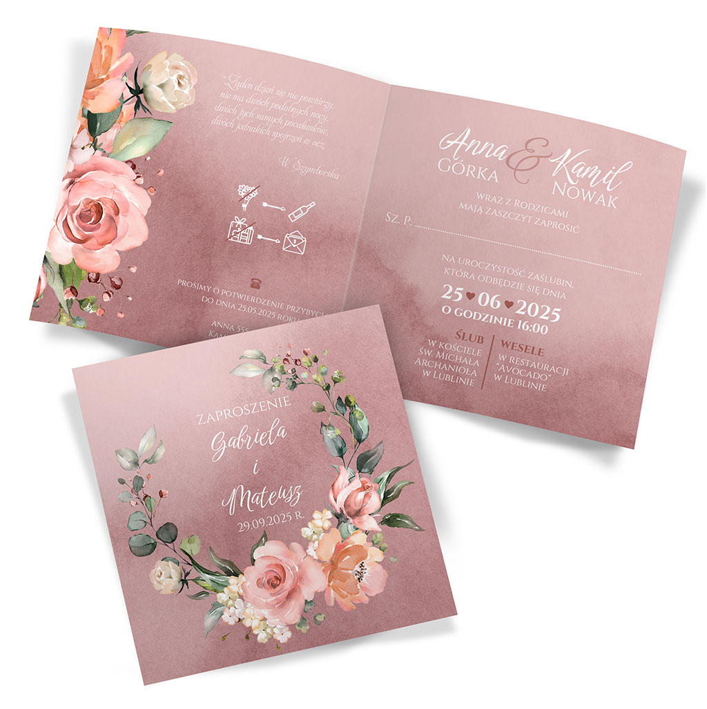 Zaproszenia Ślubne Irelia
