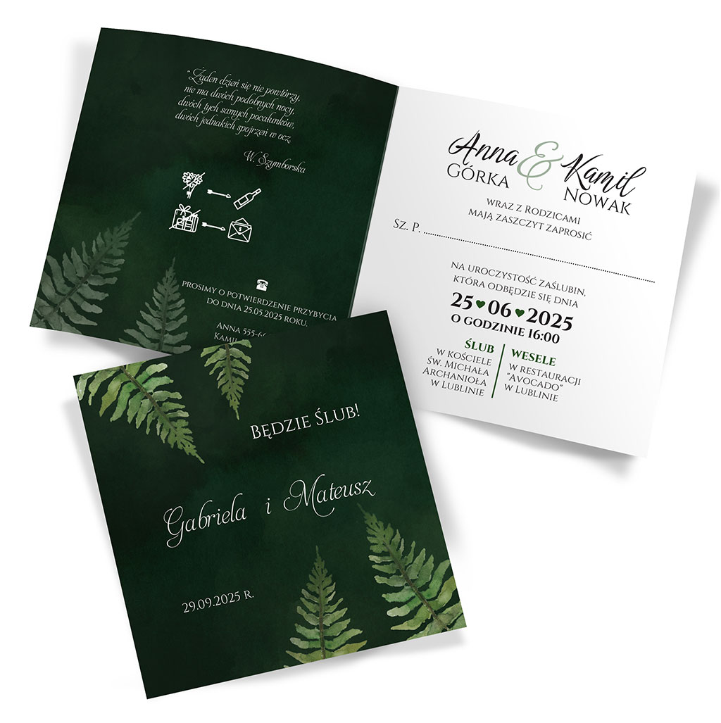 Zaproszenia Ślubne Liwia