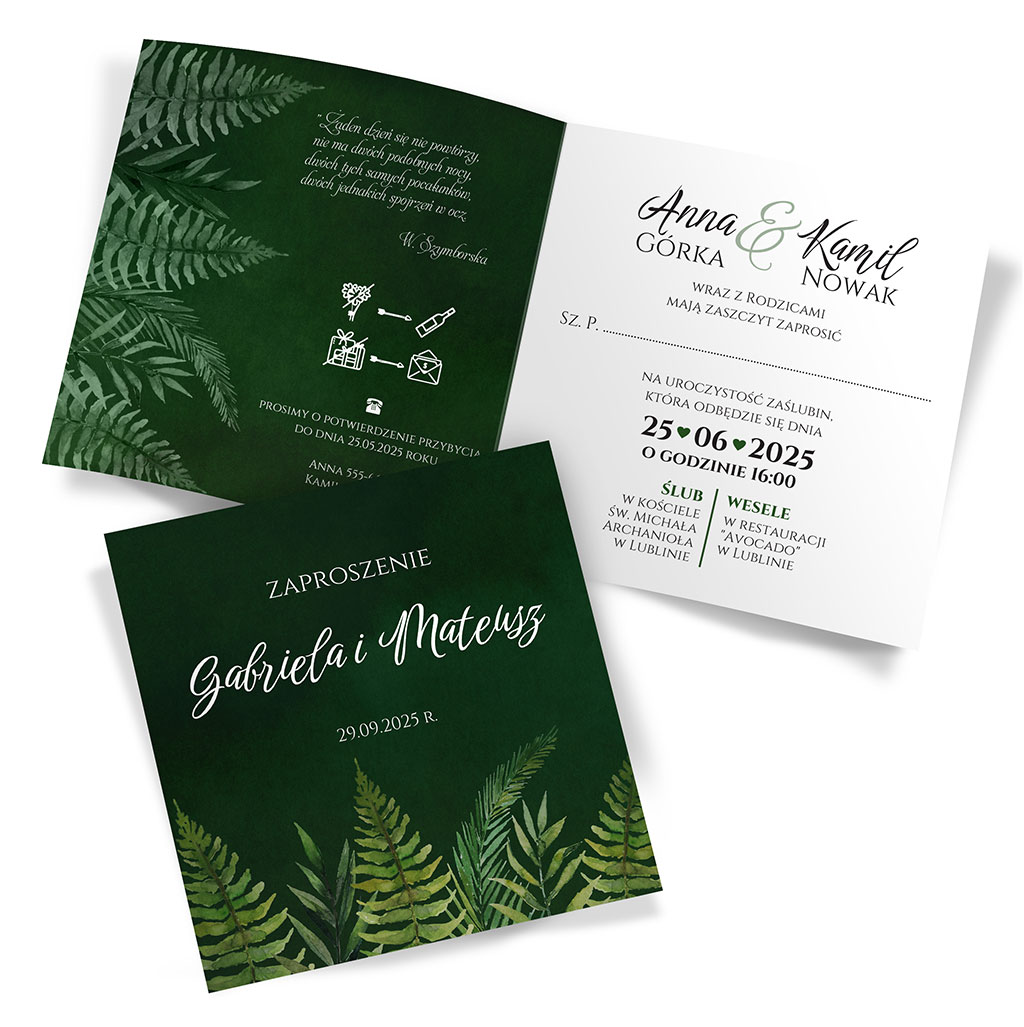 Zaproszenia Ślubne Liwia