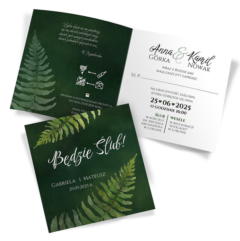 Zaproszenia Ślubne Liwia