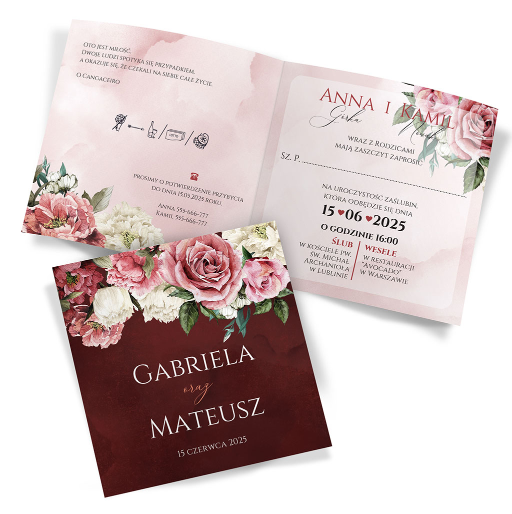 Zaproszenia Ślubne Megan