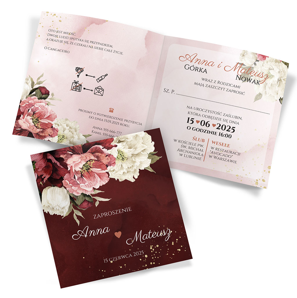 Zaproszenia Ślubne Megan