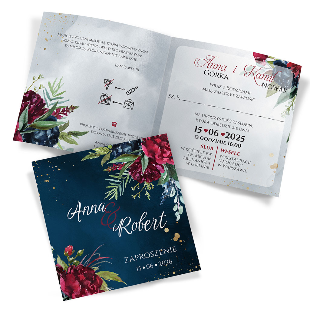 Zaproszenia Ślubne Megan