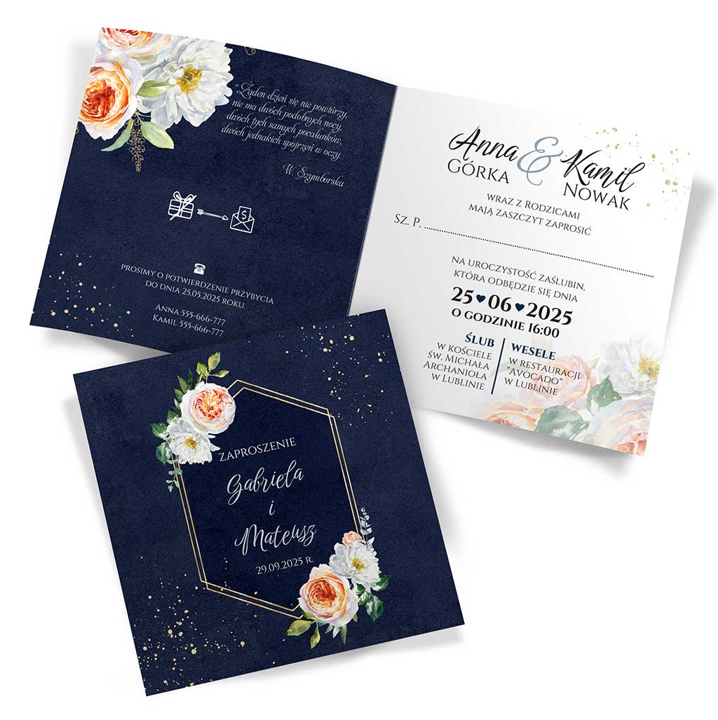 Zaproszenia Ślubne Milena