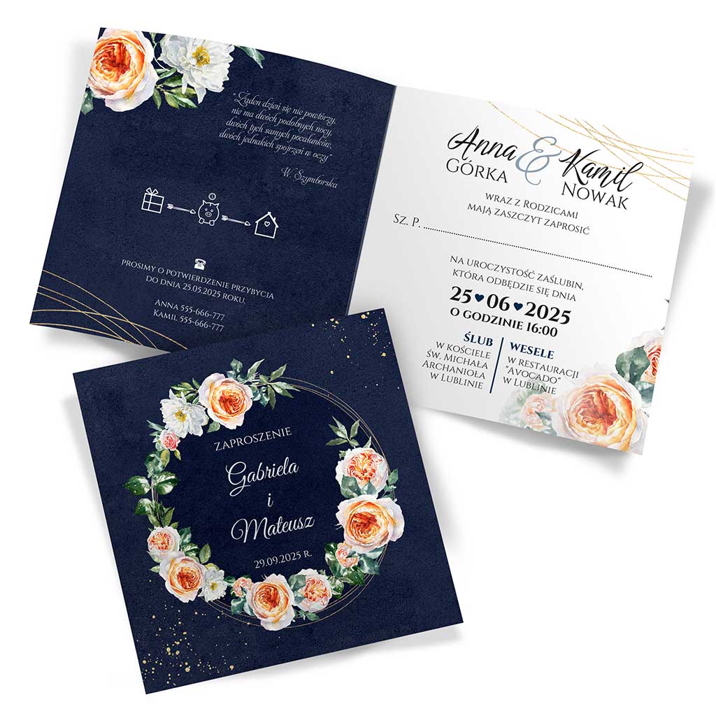 Zaproszenia Ślubne Milena
