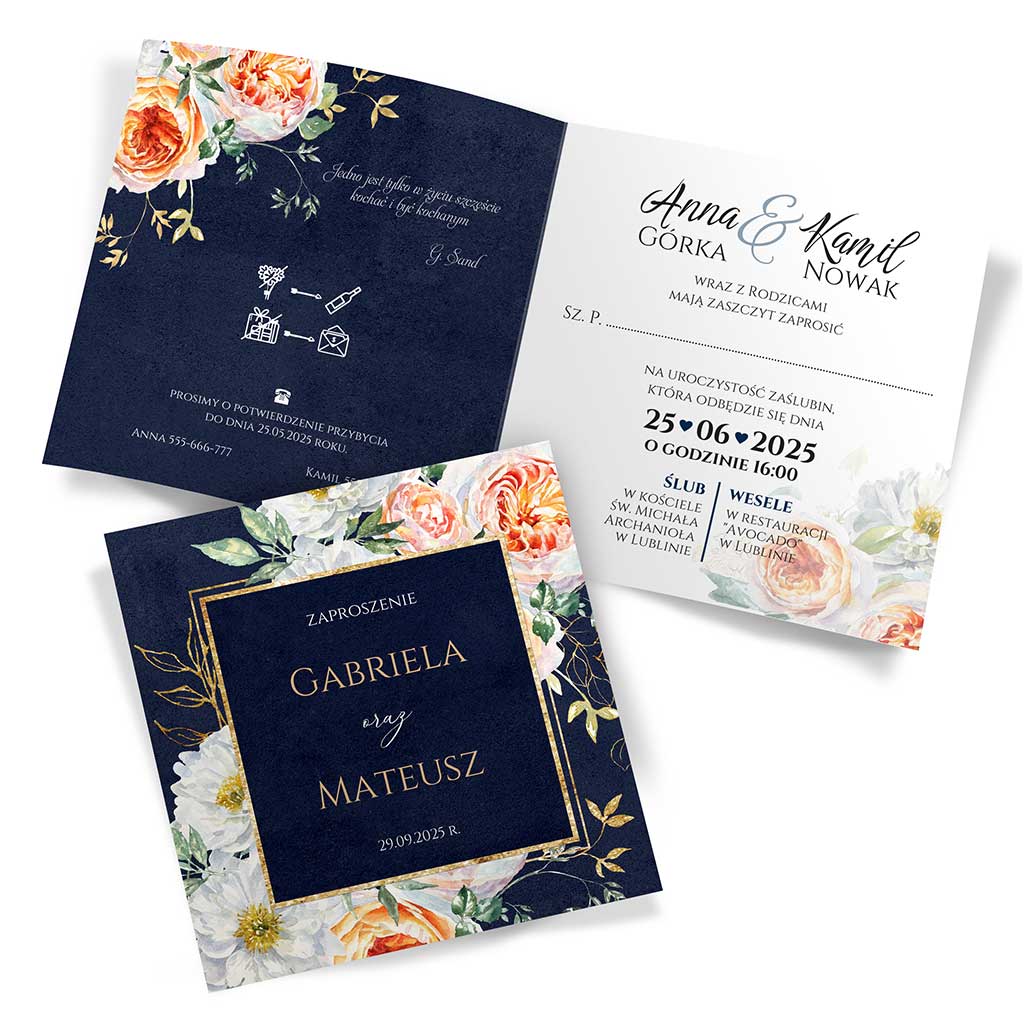 Zaproszenia Ślubne Milena