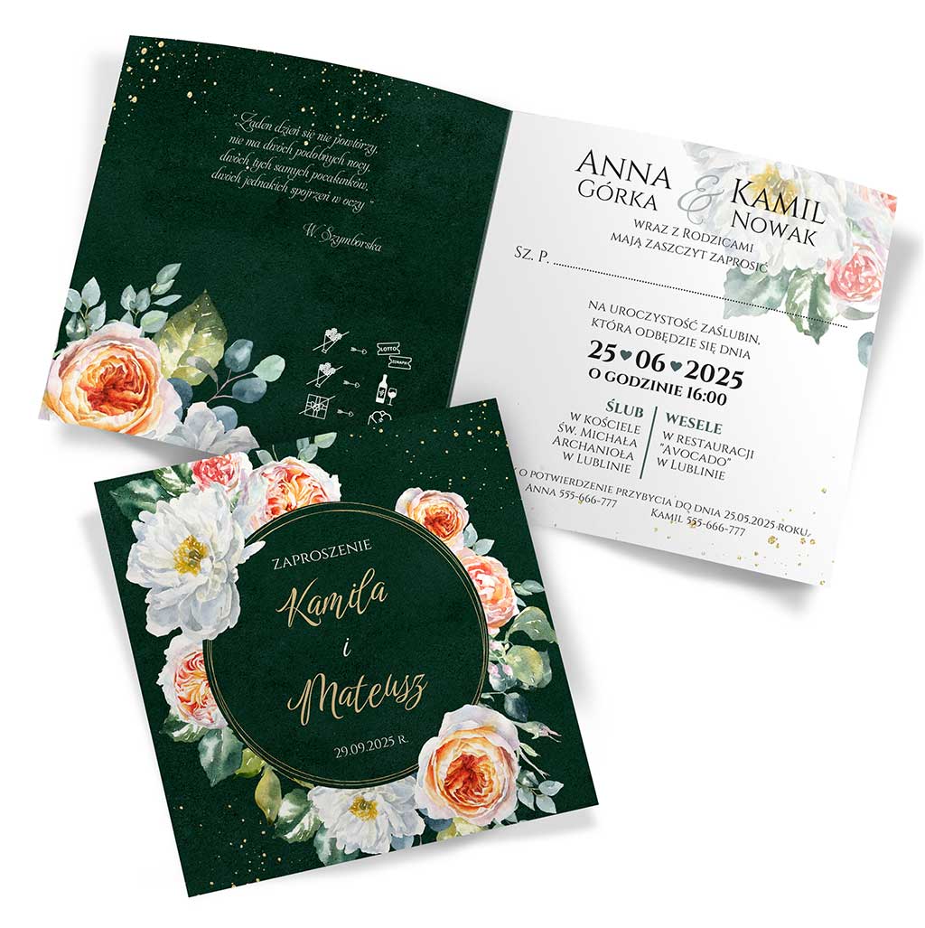 Zaproszenia Ślubne Milena