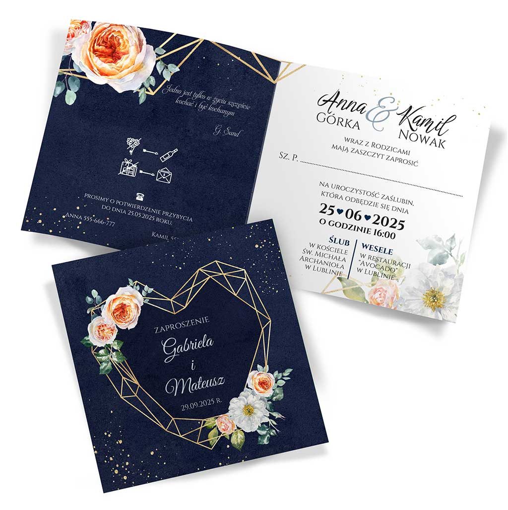 Zaproszenia Ślubne Milena