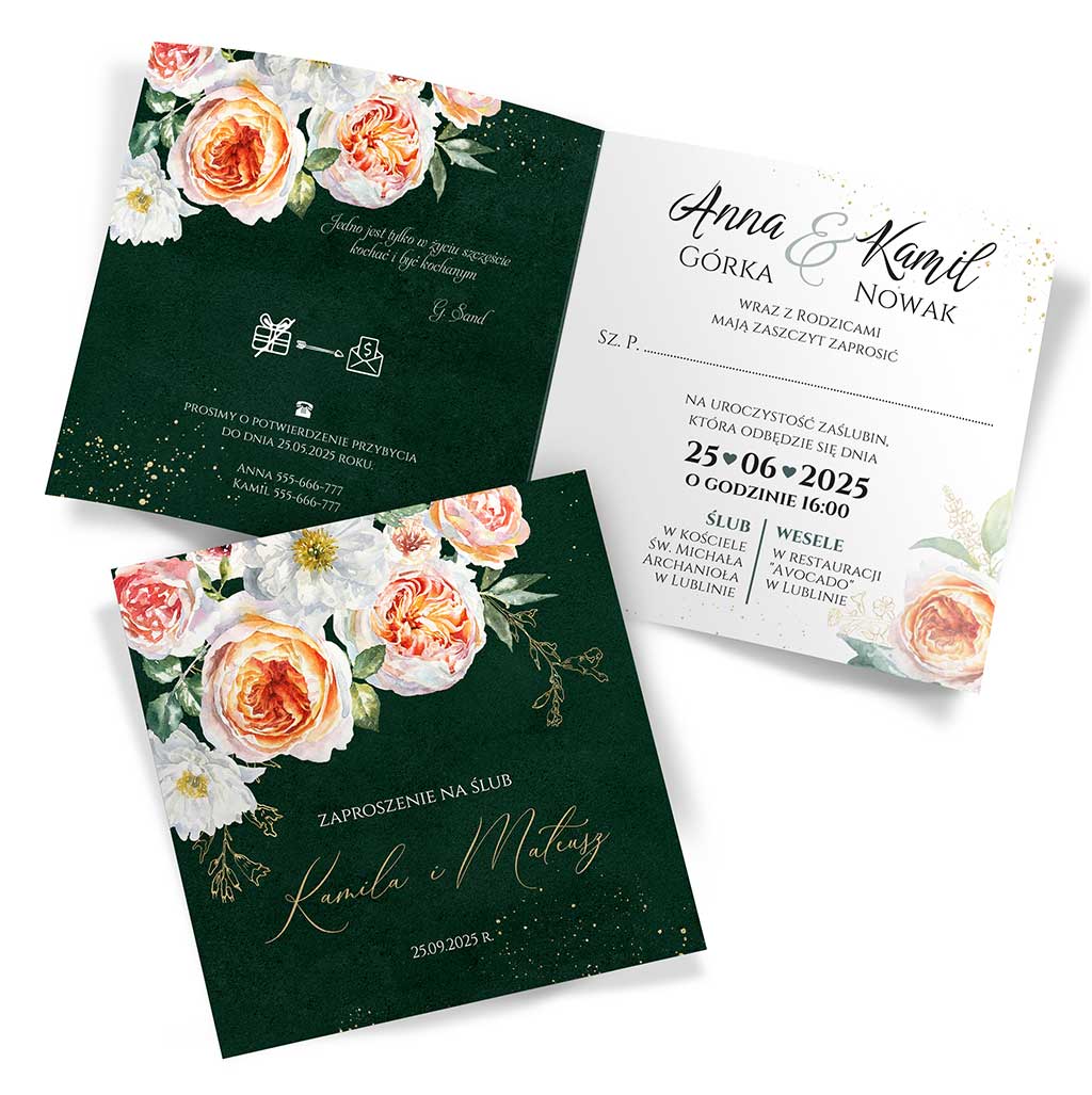 Zaproszenia Ślubne Milena