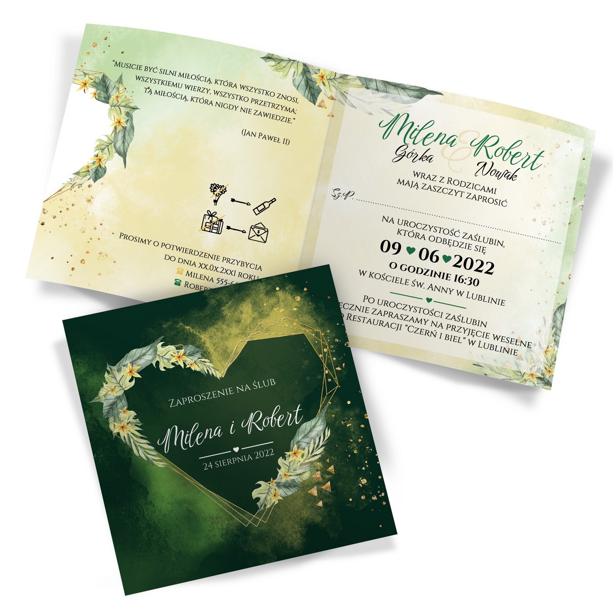Zaproszenia Ślubne Natalia
