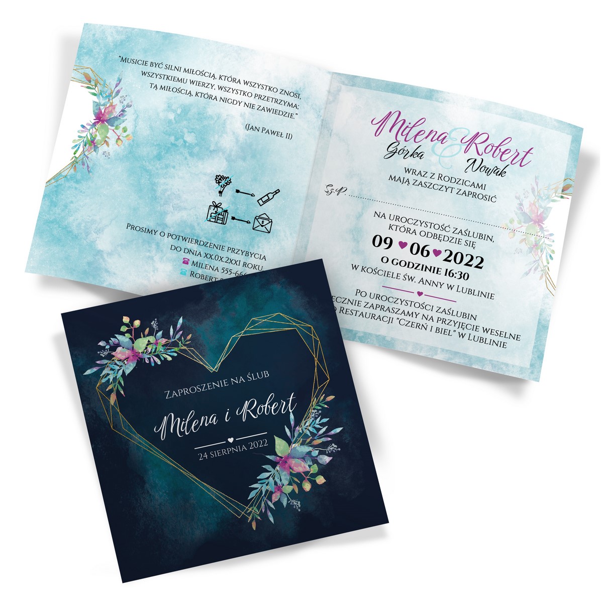 Zaproszenia Ślubne Natalia