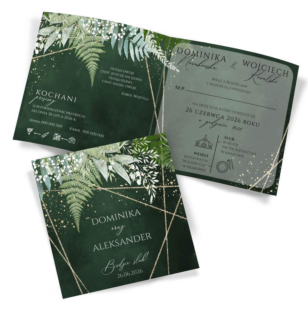 Zaproszenia Ślubne Nikola
