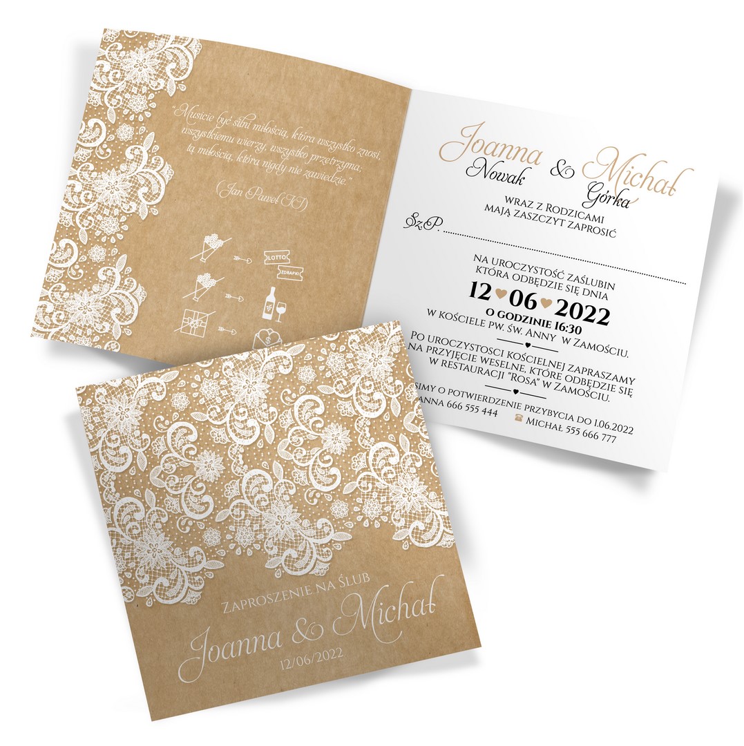 Zaproszenia Ślubne Selma