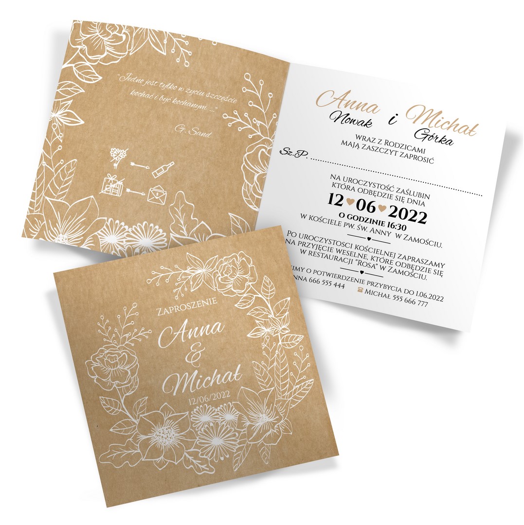 Zaproszenia Ślubne Selma