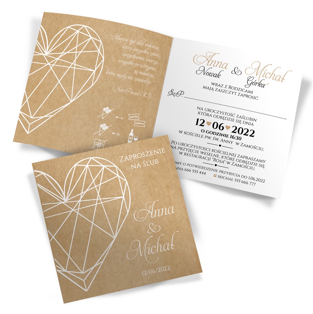Zaproszenia Ślubne Selma