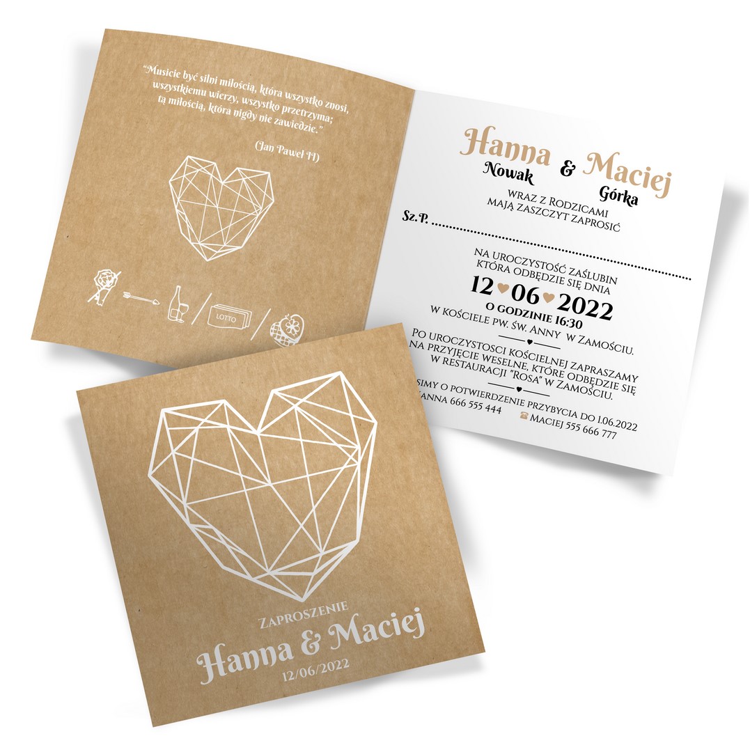 Zaproszenia Ślubne Selma