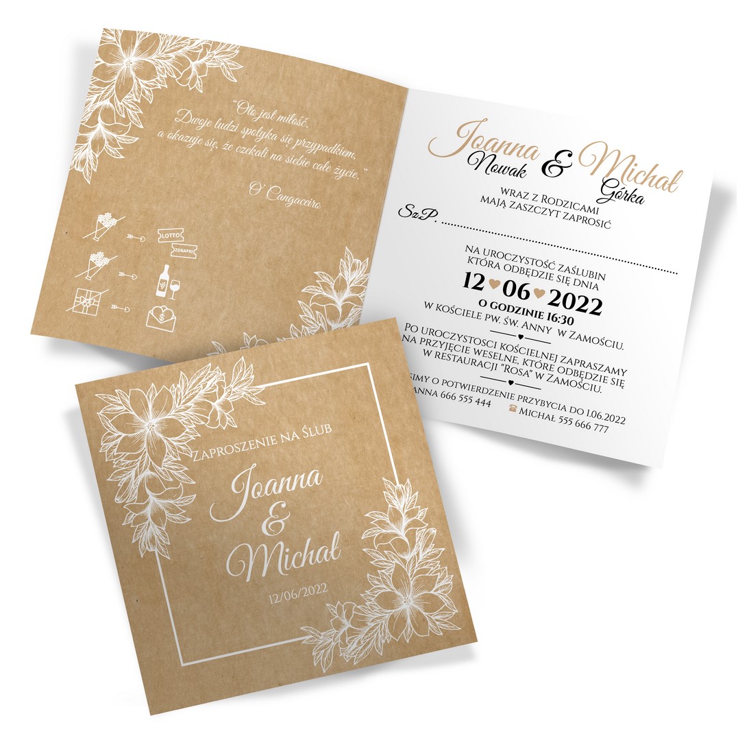Zaproszenia Ślubne Selma