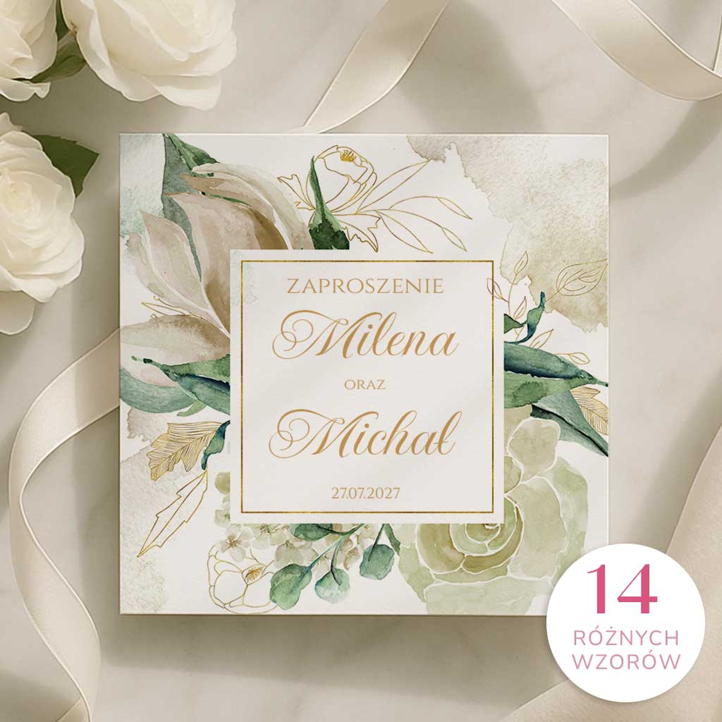 Zaproszenia Ślubne Tacjana