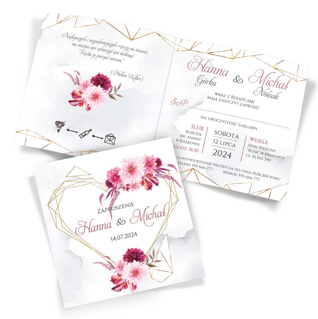 Zaproszenia ?lubne Wenus